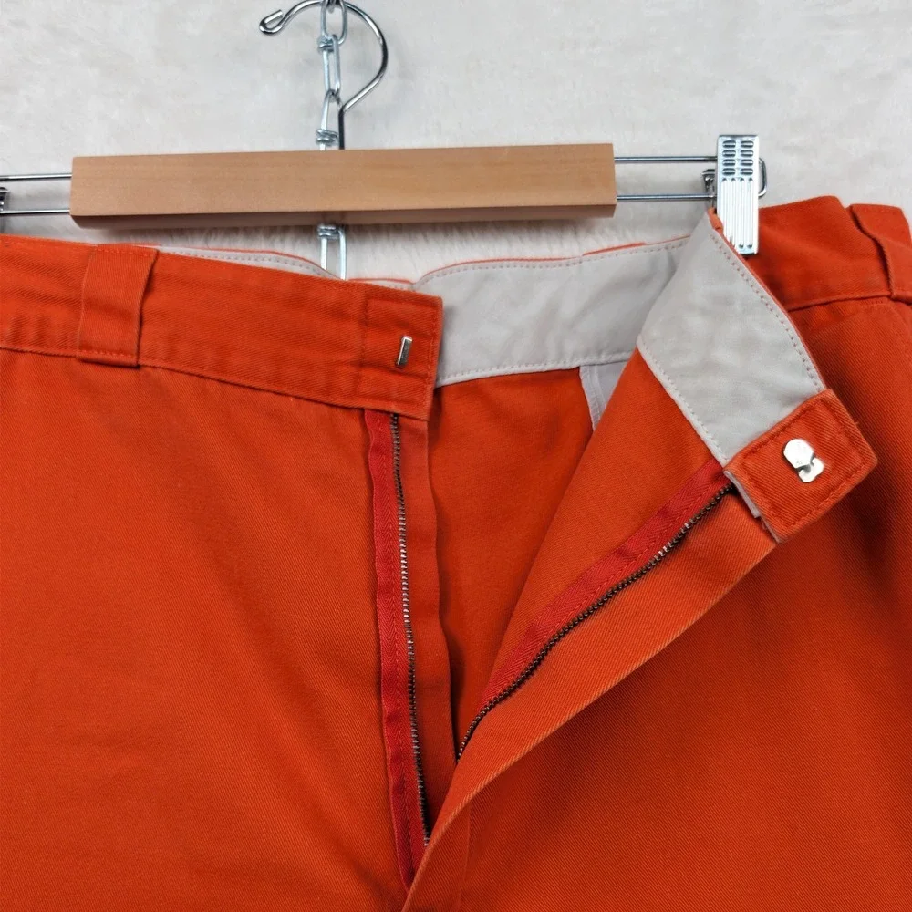 VTG Dickies Shorts Men's 39 Orange 13